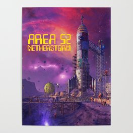 Area 52 (Novel) Poster