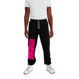 Vibrant Pink Splash Sweatpants