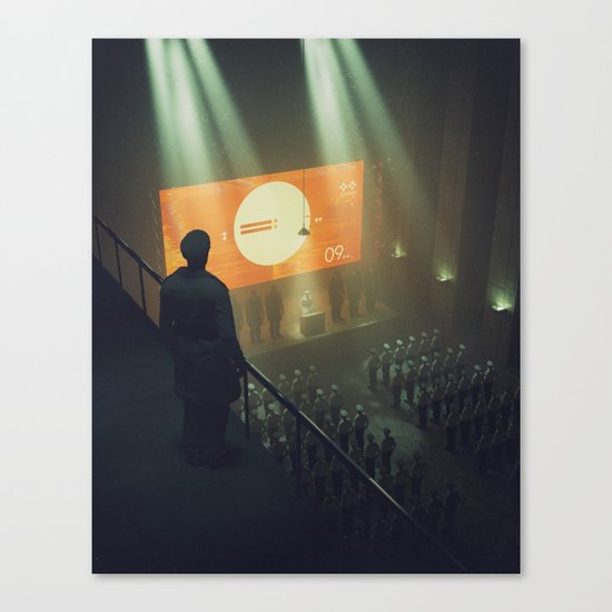 ZERO.NINE (everyday 02.06.17) Canvas Print