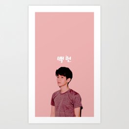 Byun Baekhyun Art Prints Society6