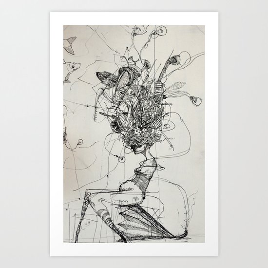 Scarecrow Art Print