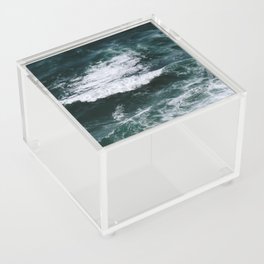 Dark Ocean waves Acrylic Box