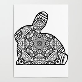 Bunny Mandala #1 Poster