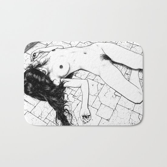 asc 657 - Le mystère de la Rue de Cluny (The housewife nightmare) Bath Mat