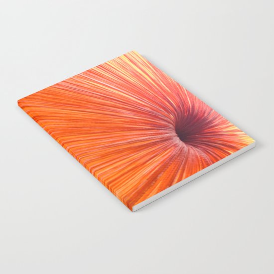 Orange and Red Notebook