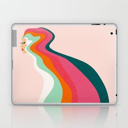 Abstraction_MY_LADY_SEXY_RAINBOW_SMOOTH_POP_ART_0302A Laptop Skin