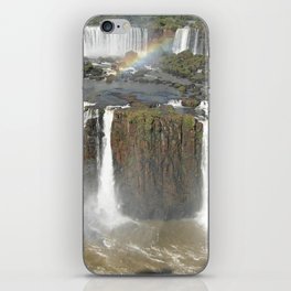 Argentina Photography - The Beautiful Iguazu Falls Under The Rainbow iPhone Skin