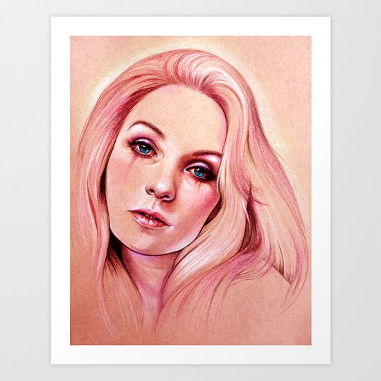 Raspberry Art Print
