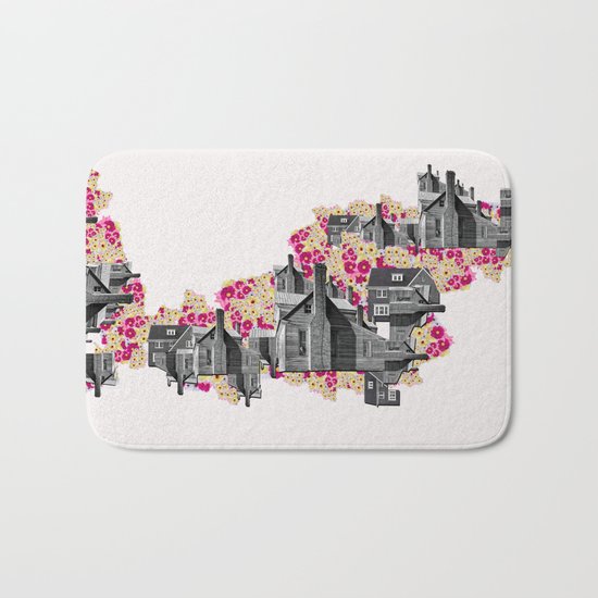 FILLED WITH CITY II Bath Mat