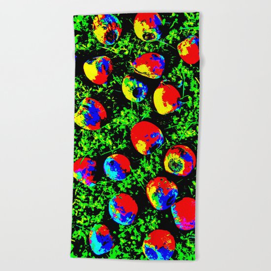 Colorful Nuts Beach Towel