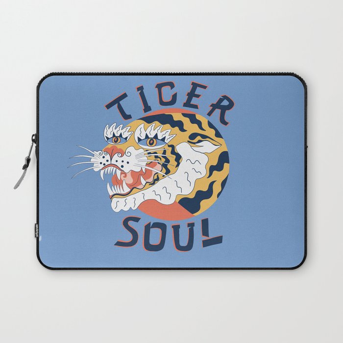 tiger soul Laptop Sleeve
