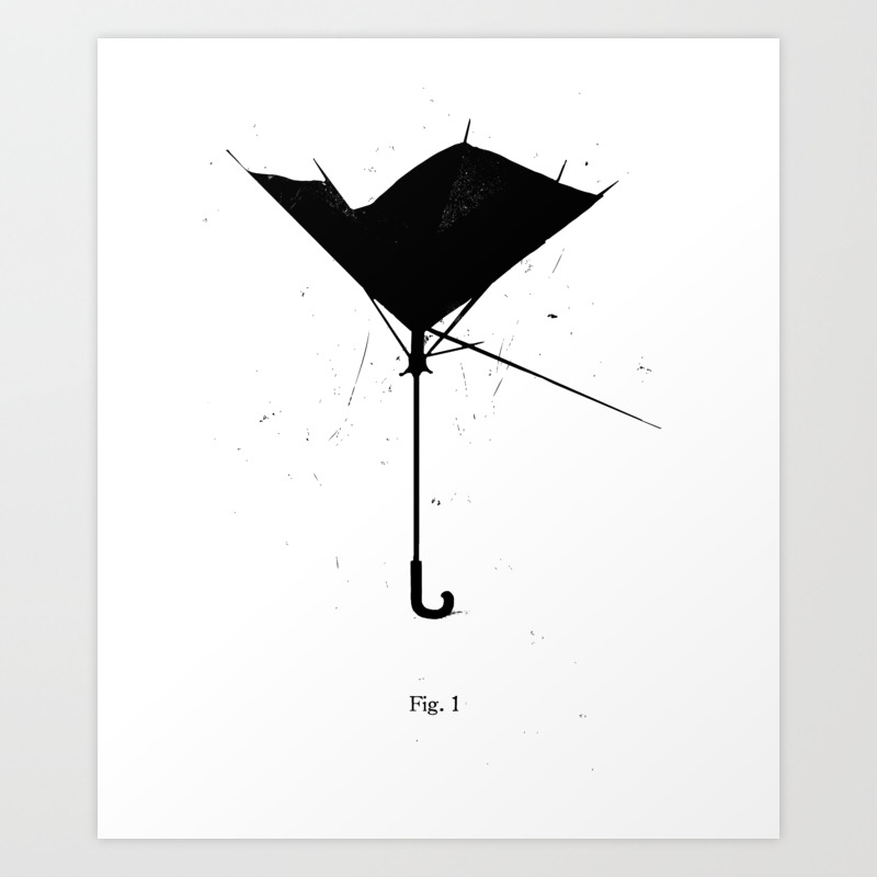 broken umbrella