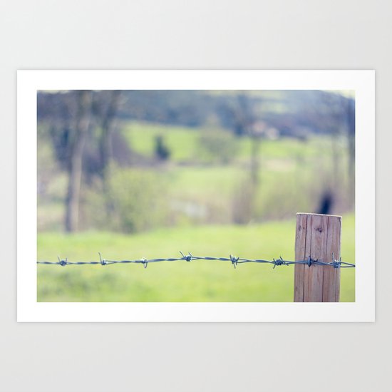 In The Country Art Print