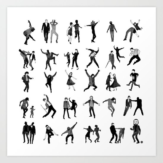 Dancers Art Print