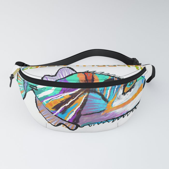 Picasso Trigger Fish Fanny Pack