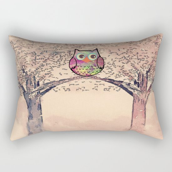 owl-245 Rectangular Pillow