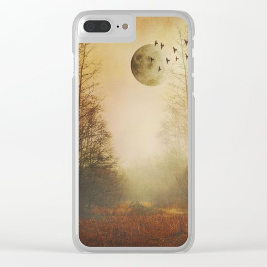 mOOn meaDow Clear iPhone Case