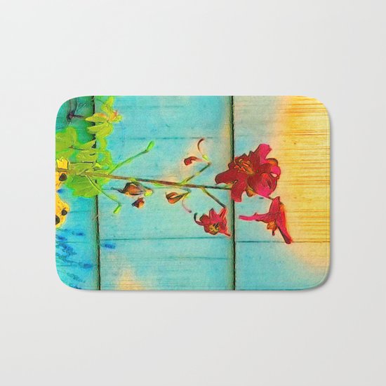 Wallflower Bath Mat