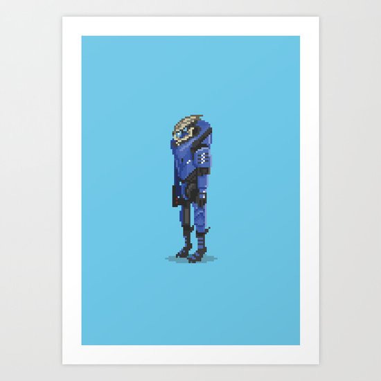 Mass Effect - Garrus Vakarian Art Print