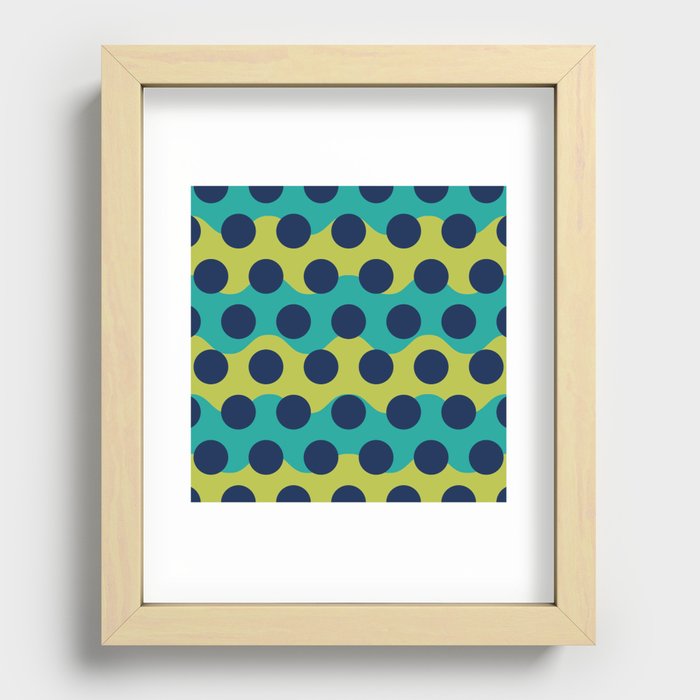 Sea of Dots 640 Recessed Framed Print