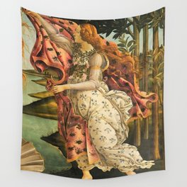 Sandro Botticelli The Birth of Venus, Detail Wall Tapestry