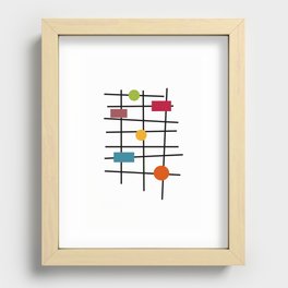 Abstraction Recessed Framed Print