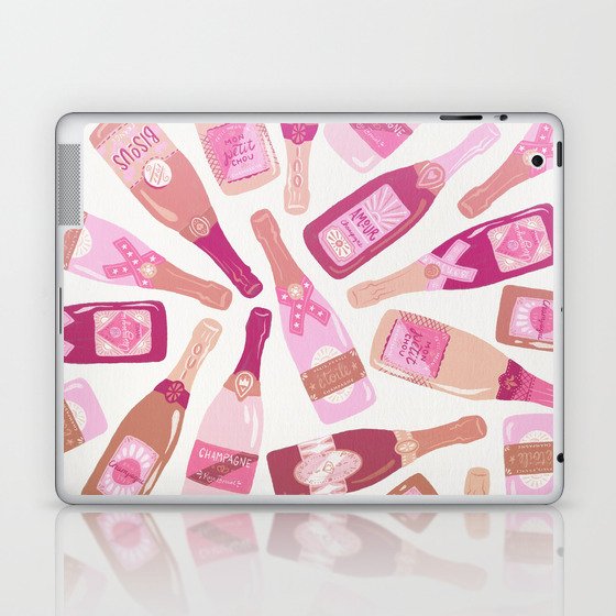 French Champagne Collection – Pink Laptop & iPad Skin