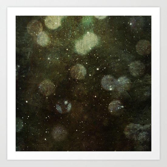 Desert Lights Art Print