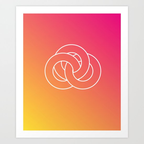 Geometry Art Print