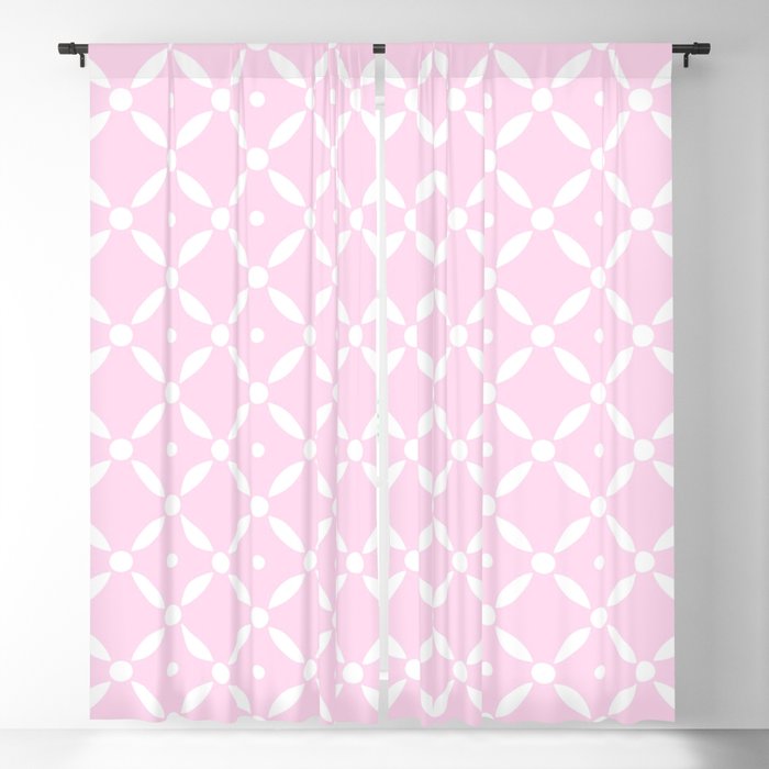 Simple Quatrefoil 6 Blackout Curtain