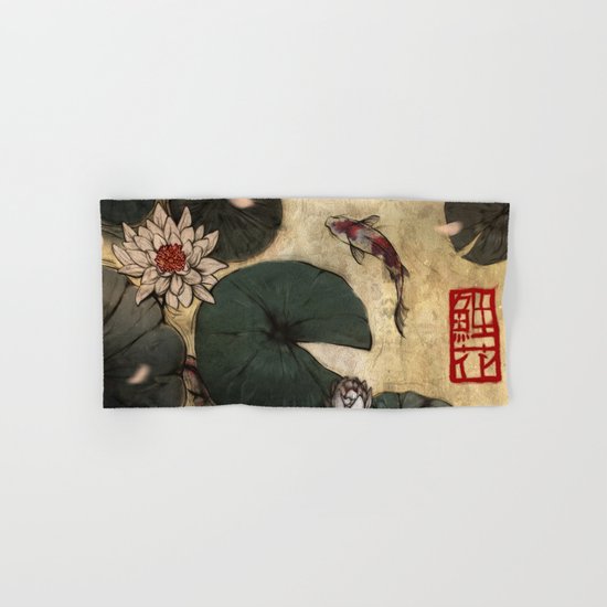Lotus Hand & Bath Towel