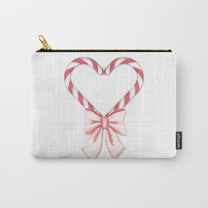 Candycane love Carry-All Pouch