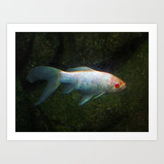 One Red Eye Art Print