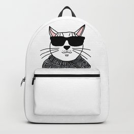 Kitty Cat Beatnik Backpack