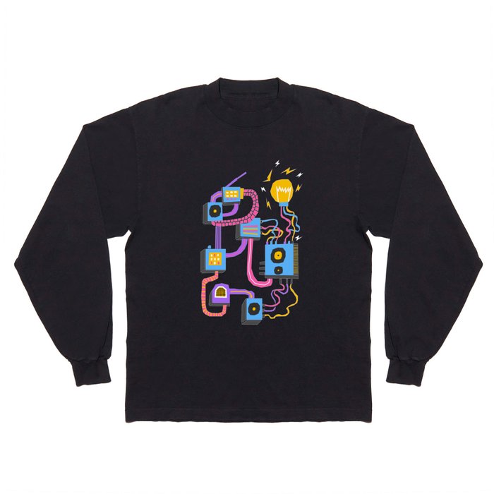 Eclectic Electronics 01 Long Sleeve T Shirt