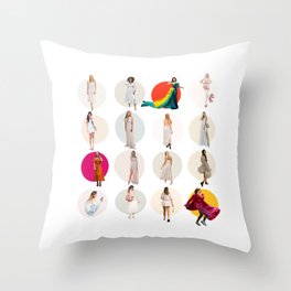 If Picture Day Happened In Our Thirties Throw Pillow