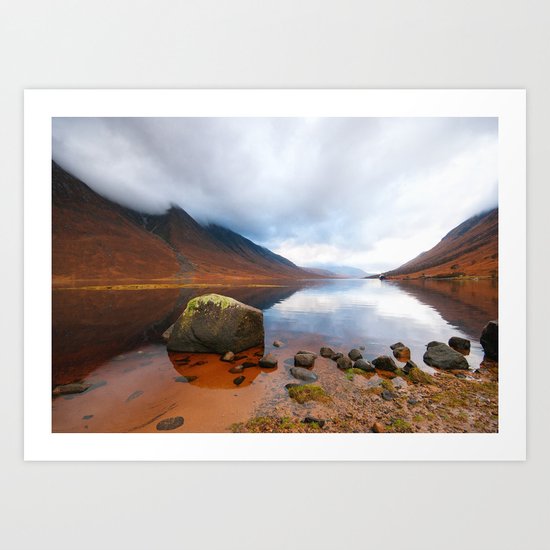 Loch Etive Art Print