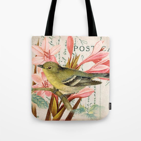 Vintage Flowers #27 Tote Bag