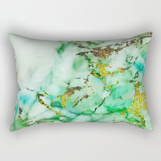 Marble Effect #3 Rectangular Pillow