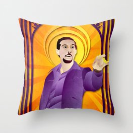 Nobody Fucks with the Jesus Throw Pillow