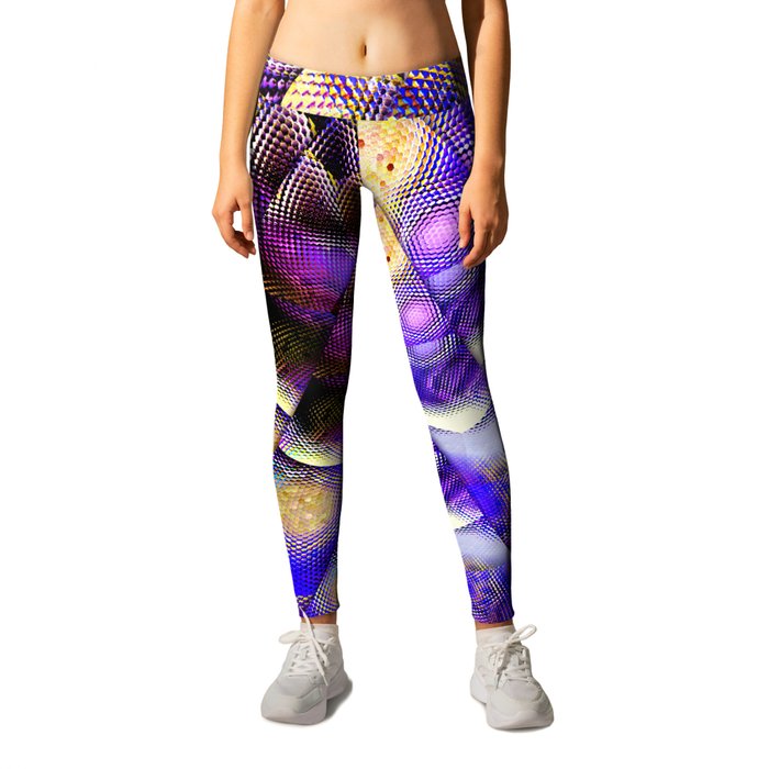 colorful snk triangles Leggings by haroulita | Society6
