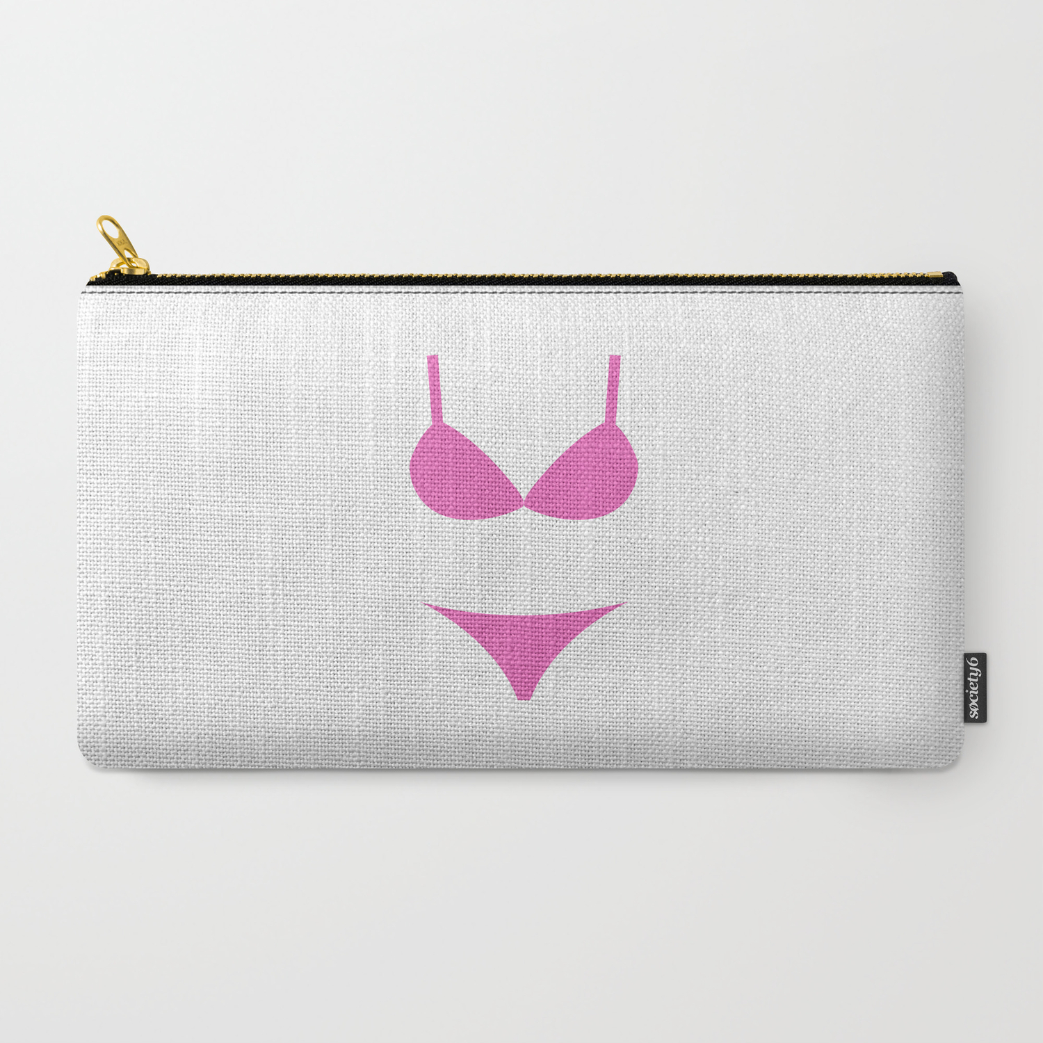Pink Swimsuit For Beach Vacation Gifts Carry All Pouch By Pink Swimsuit For Beach Vacation Gifts