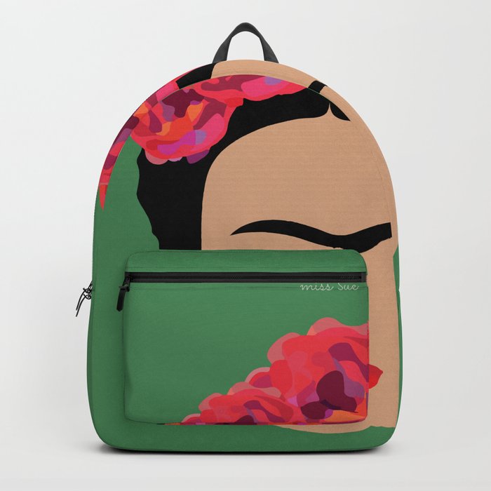 frida kahlo Backpack by miss Sue Society6