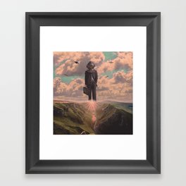 The UFO Guy Framed Art Print