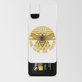 God Save The Queen Vintage Bee Android Card Case