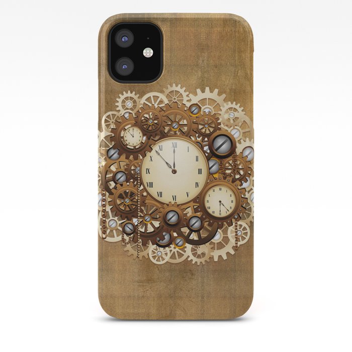 Steampunk clocks and gears iphone 11 case Steampunk clocks and gears iphone 11 case