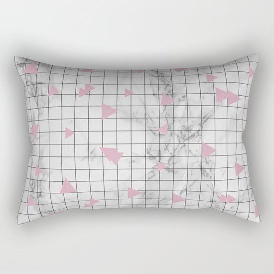 Marble #10 Rectangular Pillow