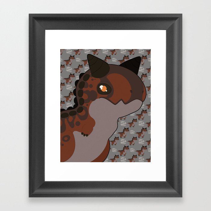 Carnotaurus  Framed Art Print