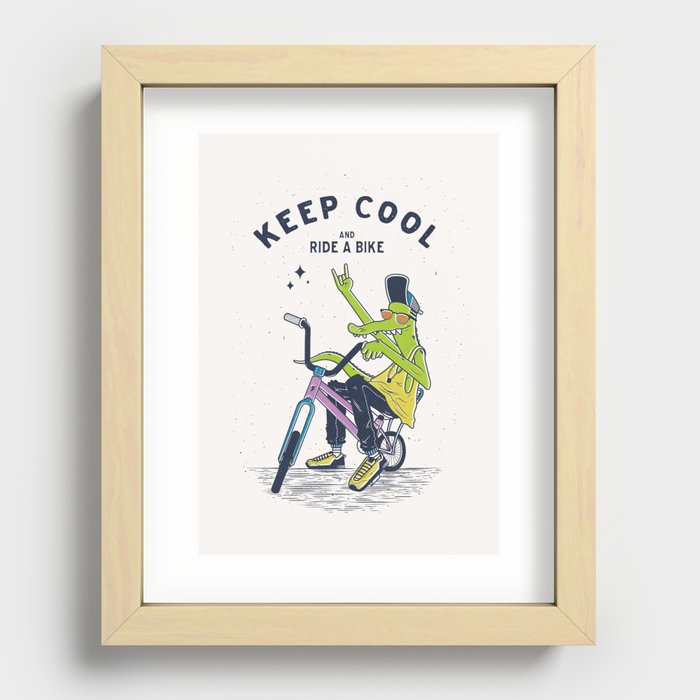 Keep Cool Recessed Framed Print