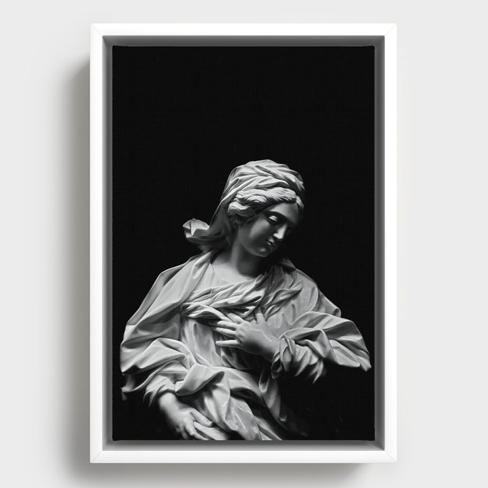 Maria Annunciata Framed Canvas
